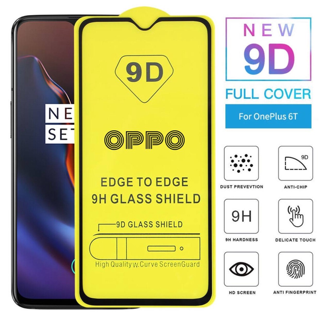 TEMPERED GLASS ANTI GORES KACA5D/9D/11D FULLCOVER TYPE  OPPO F9 F9PRO F11 F11PRO F19