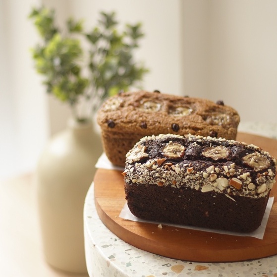 

Choco Banana Bread Loaf - Vegan & Gluten Free