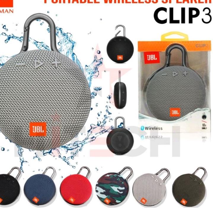 Terlaris Speaker Bluetooth HDY-G11 Fleco F-931BT  Clip 3 stereo Bluetooth Speaker Mega Bass Stereo