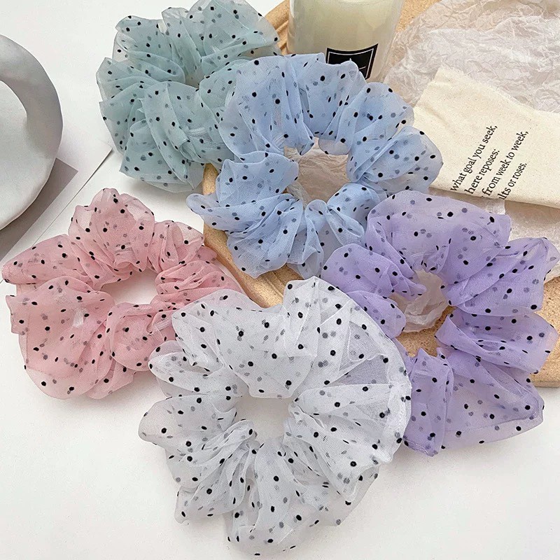 produk bundle scrunchie 1000 pcs souvenir pernikahan nikahan harga lebih murah