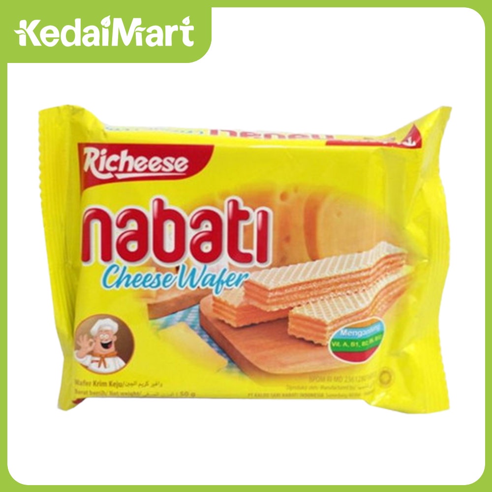 

Richeese Nabati Wafer Keju 50 Gram