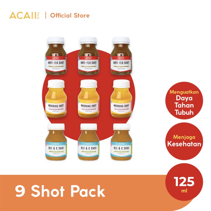 

Acaii Tea 9-Shot Package (9x125ml)