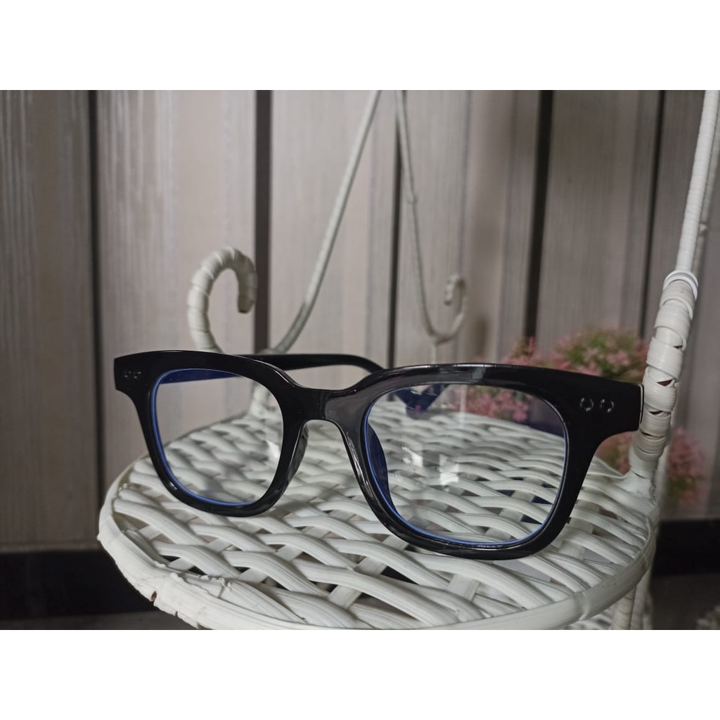 Kacamata Hitam Wanita Pria Lensa Sunglasses Korean Fashion Small Candy Color Import-Bening