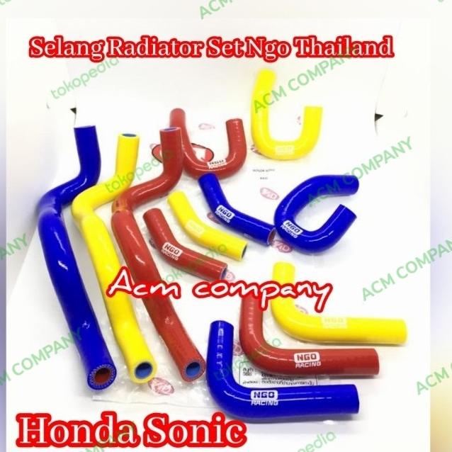 Selang Radiator Set NGO Racing Thailand Honda Sonic / Sonic 150R