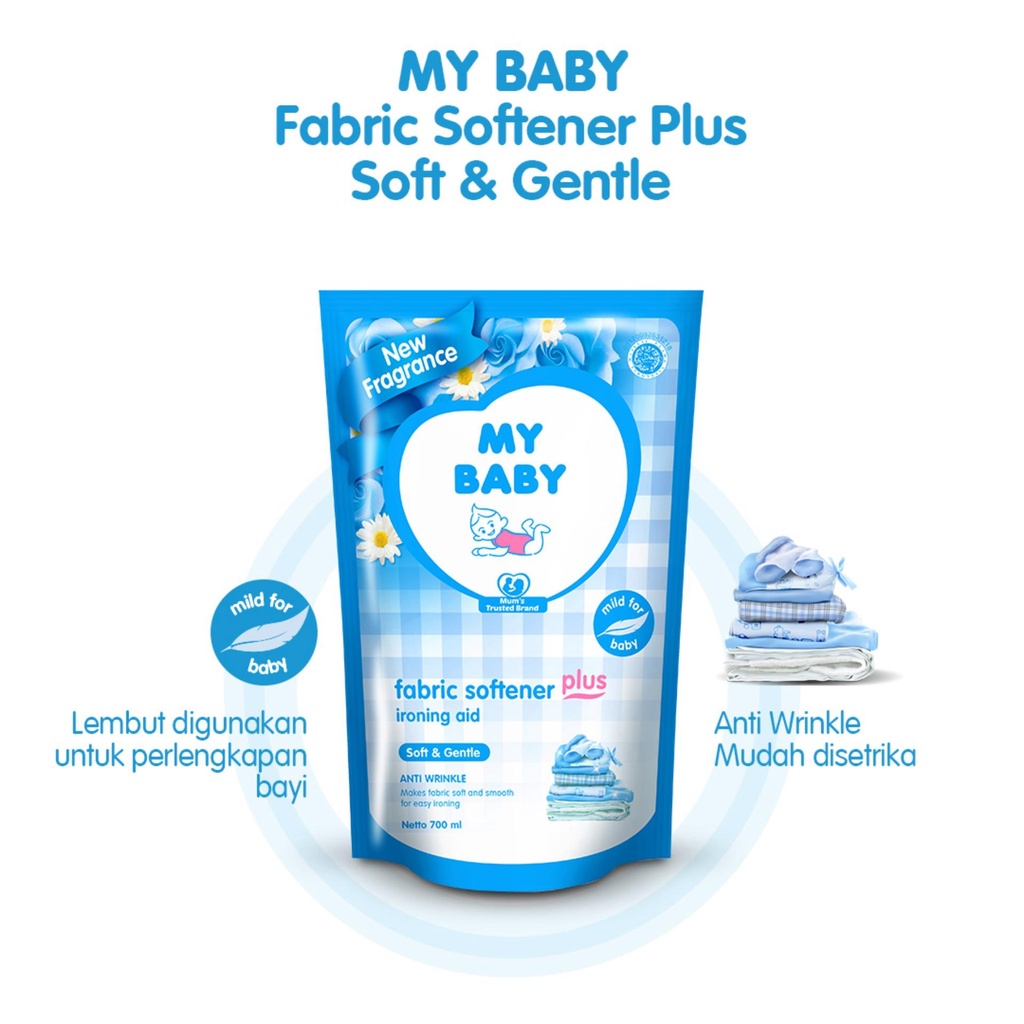 MY BABY FABRIC SOFTENER PLUS 700ML -NJ