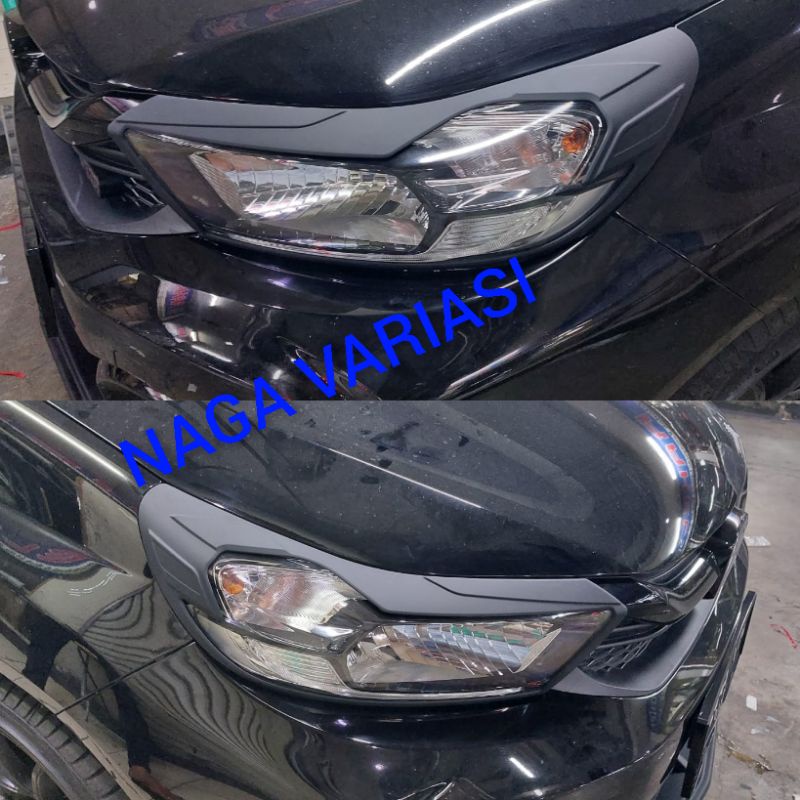 COVER LAMPU BRIO 2018+2021 GARNIS LAMPU DEPAN BELAKANG BRIO