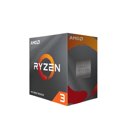 AMD Ryzen 3 4300G 3.8Ghz Up To 4.0Ghz Cache 4MB 65W AM4 [BOX] - 4 Core - 100-100000144BOX - with Wraith Stealth Cooler