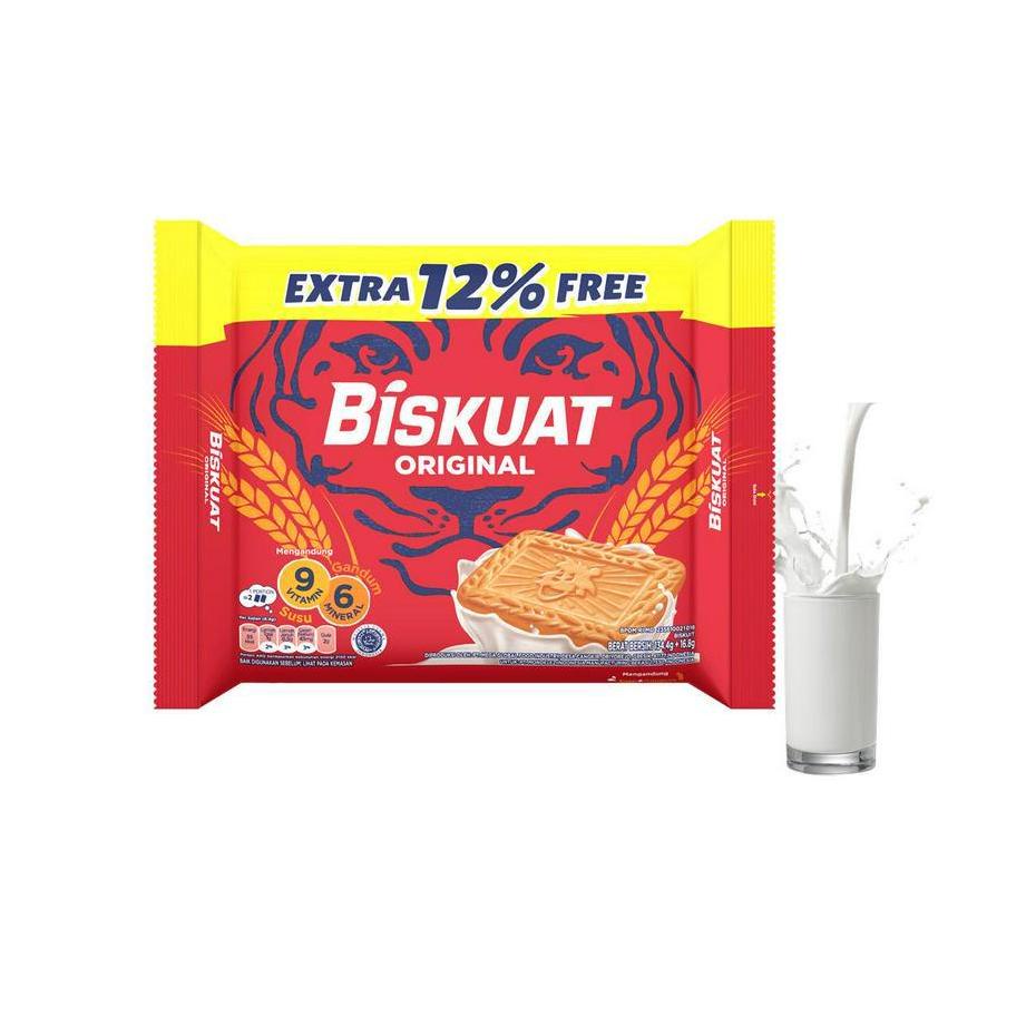 

6.6 Brands Festival Biskuat Biskuit Original 134.4 gr - twinpack