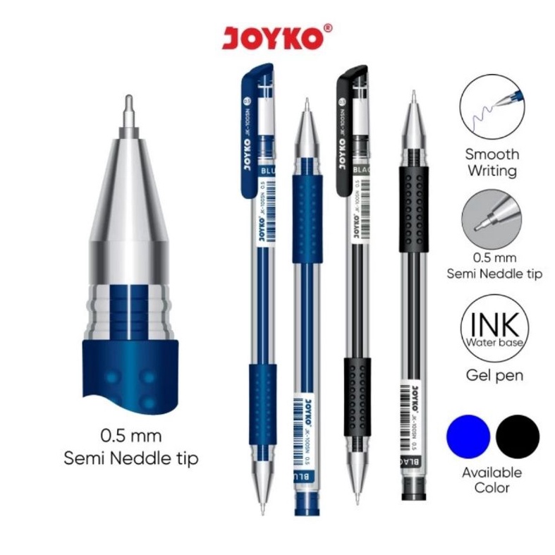 

Joyko Pulpen Gel JK-100SN 0.5mm