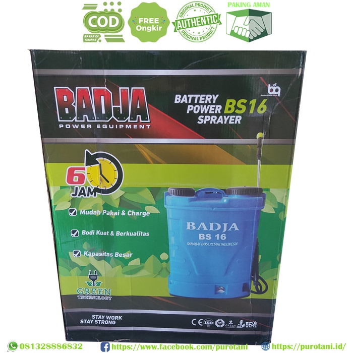 Sprayer Elektrik 16 L