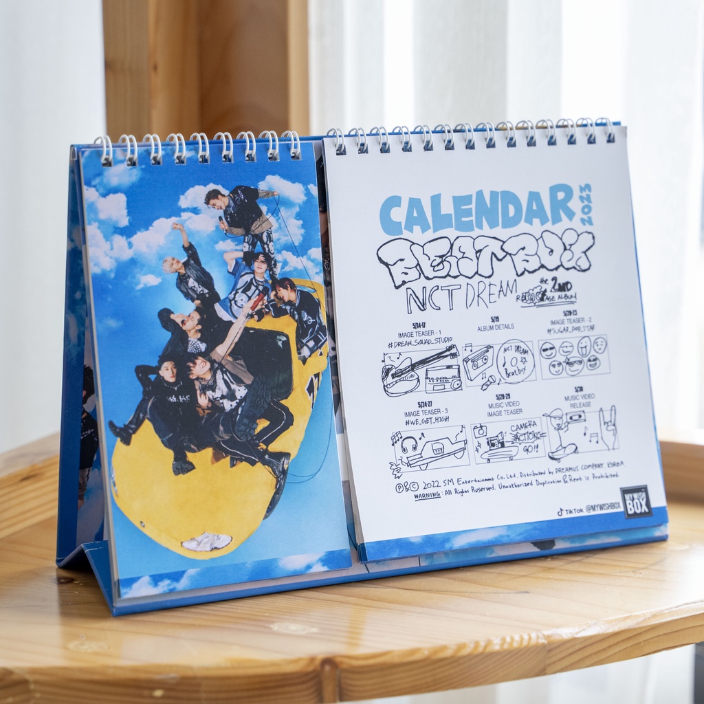 NCT DREAM KALENDER 2023, Foto dan Hari Ulang Tahun mamber NCT DREAM