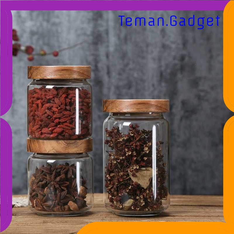 TG - DPR Seluna Toples Kaca Penyimpanan Makanan Glass Storage Jar - FG02