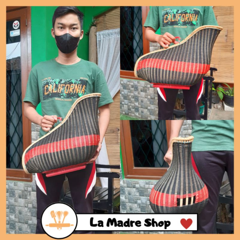 KISO KISA Tas Ayam Jago  Ayam Pelung - Rotan Sintetis - Uk. Jumbo