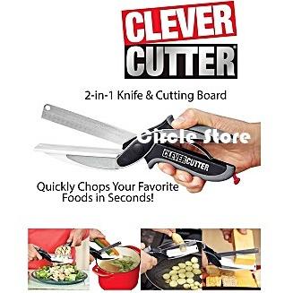 Gunting Dapur Multifungsi / Clever Cutter 2 in 1