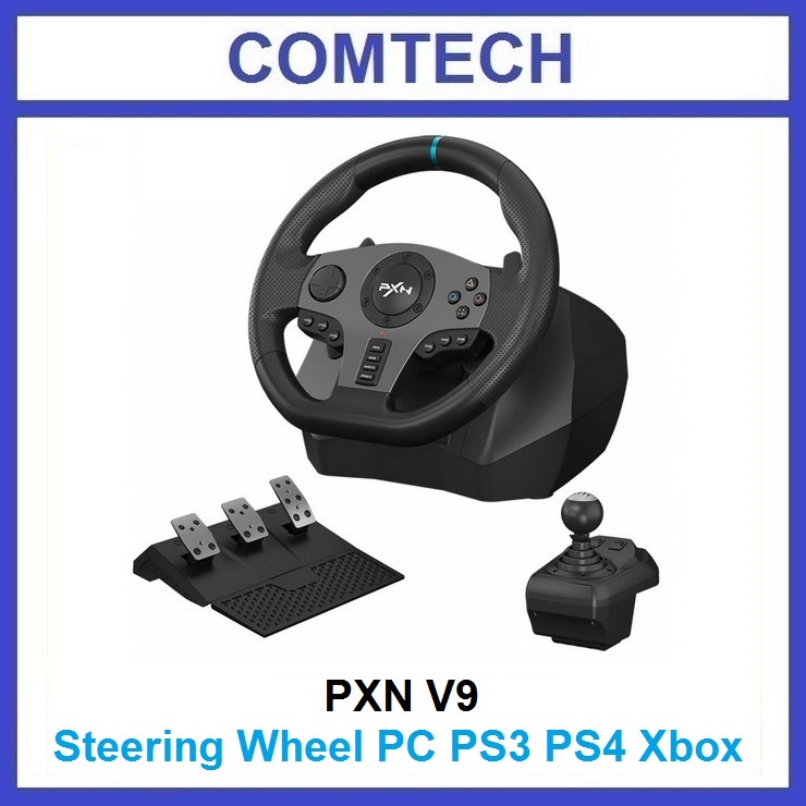 PXN V9 Driving Racing Steering Wheel Alternatif Logitech G29