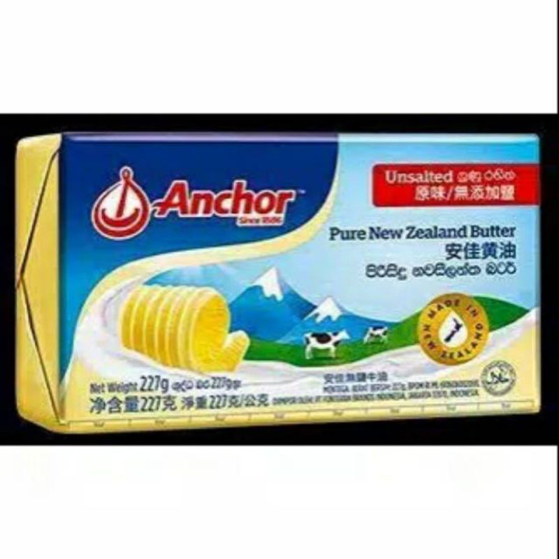 

Anchor Unsalted Butter 200 gram
