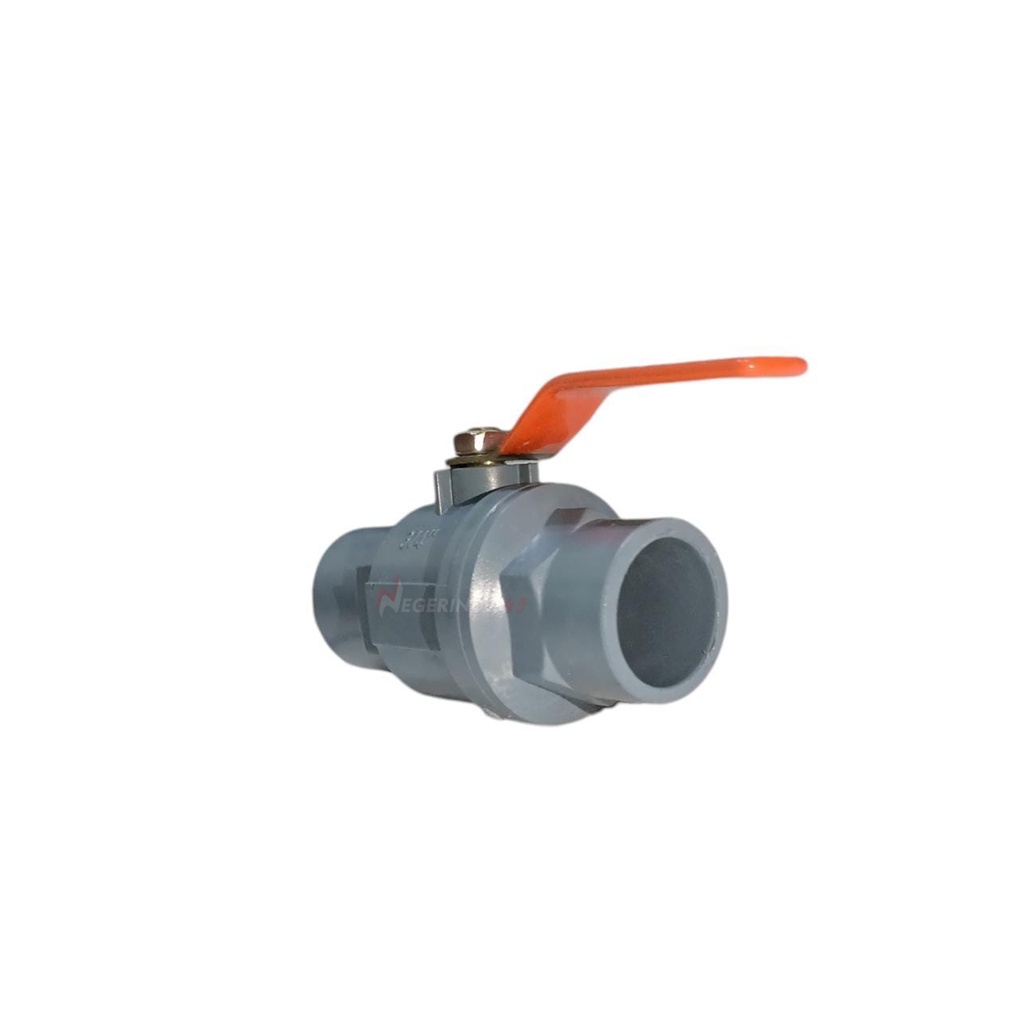 STOP KRAN AIR TEBAL POLOS 1/2&quot; 3/4&quot; 1&quot; 1 1/4&quot; 1 1/2&quot;BALL VALVE PVC GAGANG STAINLESS