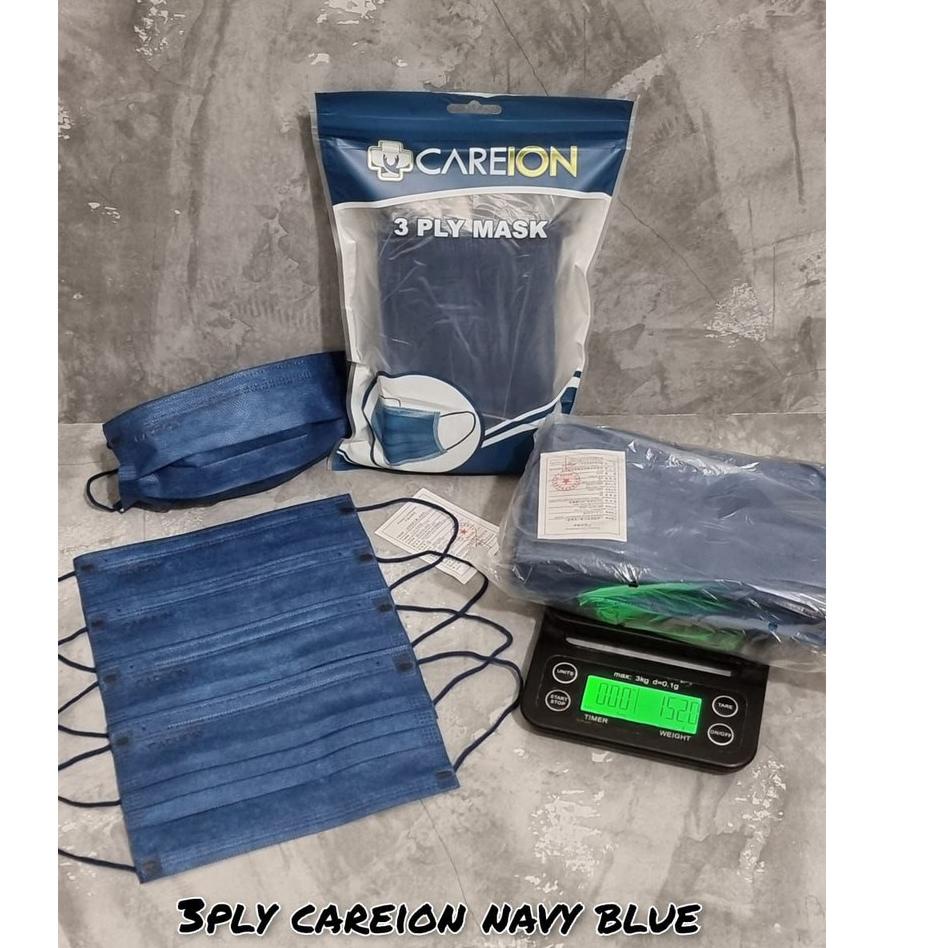 ㅇ MASKER EARLOOP 3PLY WARNA CAREION 1PACK 50PCS MURAH ➫