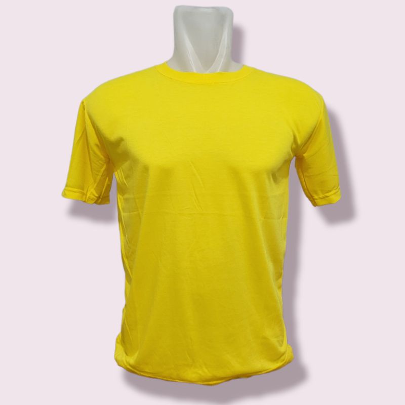 kaos polos baju polos dewasa size m l xl xxl xxxl jumbo warna abu terang kuning kenari hijau fuji hijau stabilo army biru muda tosca tua oren coklat susu benhur ungu abu sedang