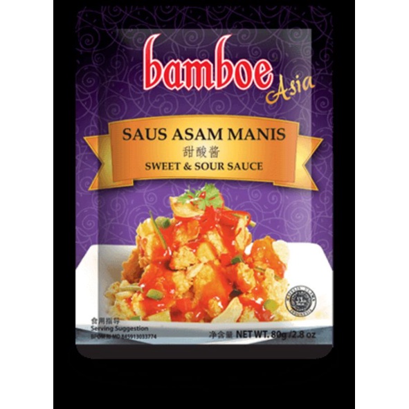 Bumbu Bamboe Saus Asam Manis 80Gr