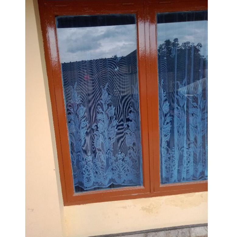 GORDEN DALEMAN / VITRASE / TILE . MOTIF MATAHARI . MOTIF TULIP ( free kawat kaitan $  ) • PH.11De22ᴮ