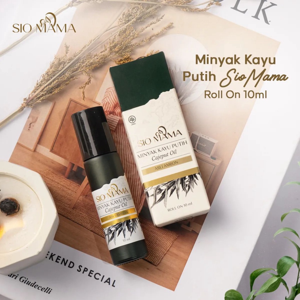 Siomama Minyak Kayu Putih Roll On 10ml