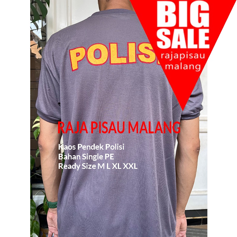 Kaos polisi / kaos dinas polisi / kaos tangan pendek polisi