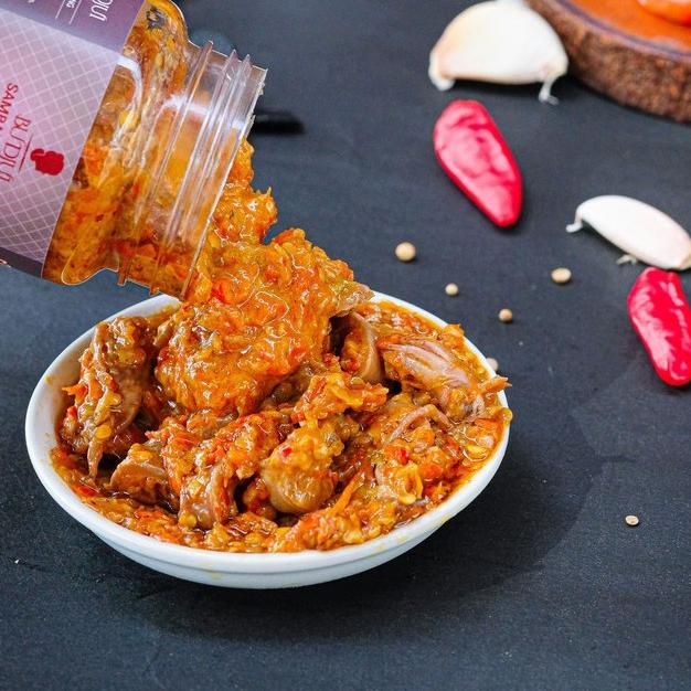 

[J-74 ✉] SAMBAL BU DJUI Sambal Curang Cumi Arang Best Seller-langsung kirim