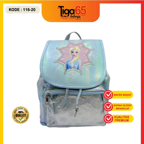 TAS RANSEL / Backpack / Tas Punggung / Ransel / Tas Anak / Karakter / Bag Ransel 116-20 Frozen