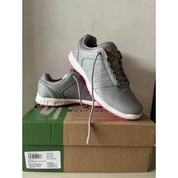 TERMURAH Preloved Sepatu Golf Wanita Merk Skechers Lengkap ASLI