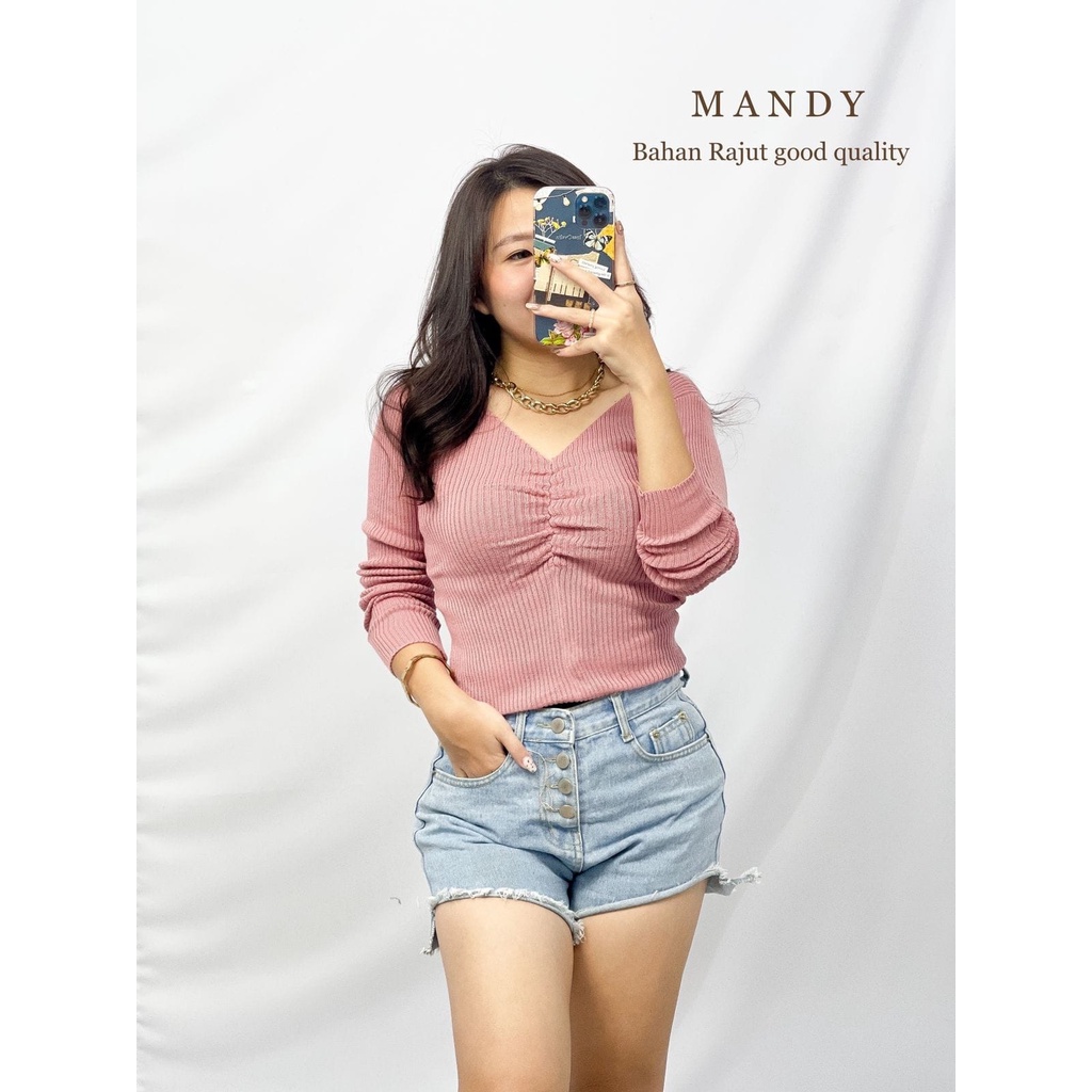 HOPYLOVY - Blouse Mandy PJ Rajut