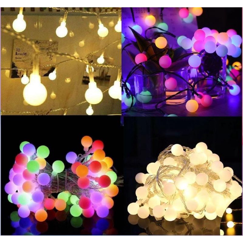 ready lampu tambler anggur lampu motif bintang 10 meter/5mtr