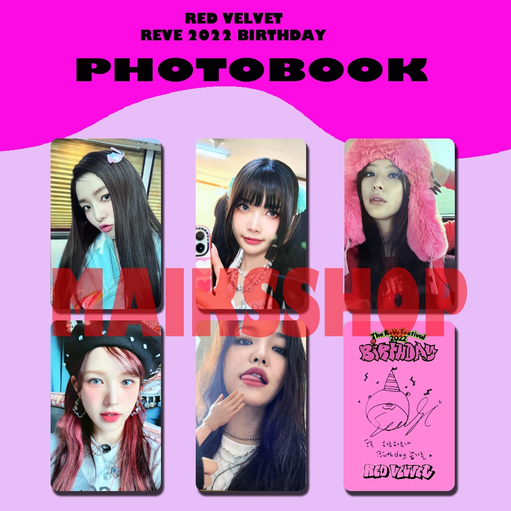 Red Velvet Reve Festival Birthday Photocard Kpop