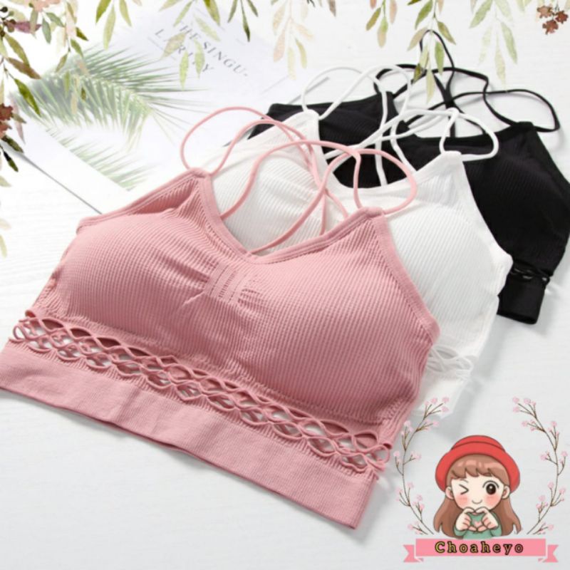bra sport jaring bra sport tanpa kawat bra yoga bra import pakaian dalam wanita sport