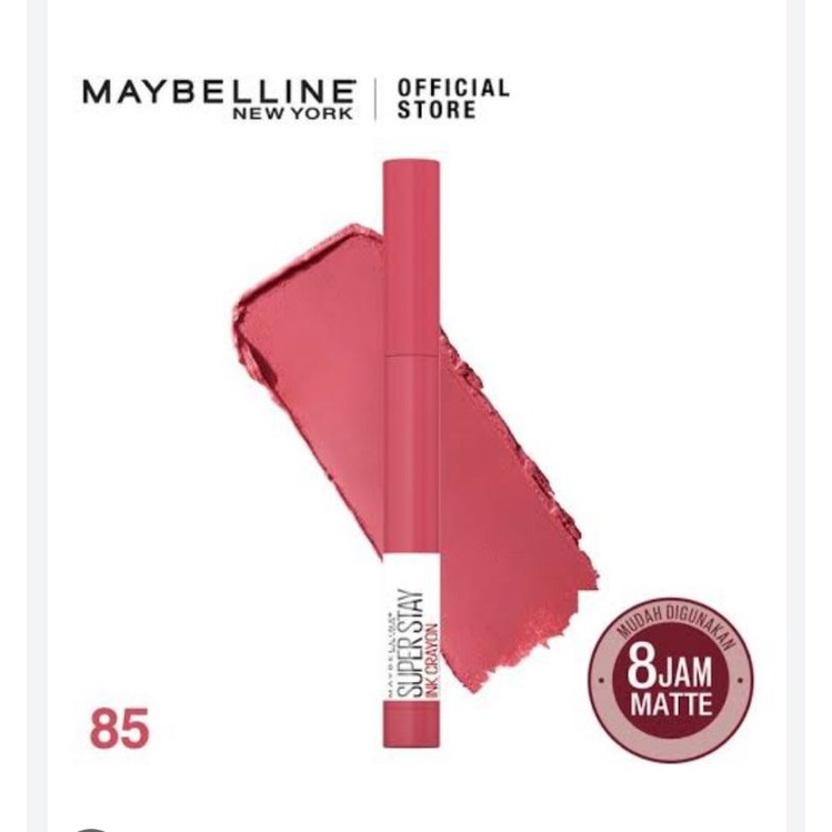 Termurah!!! Maybelline Superstay Matte ink Crayon