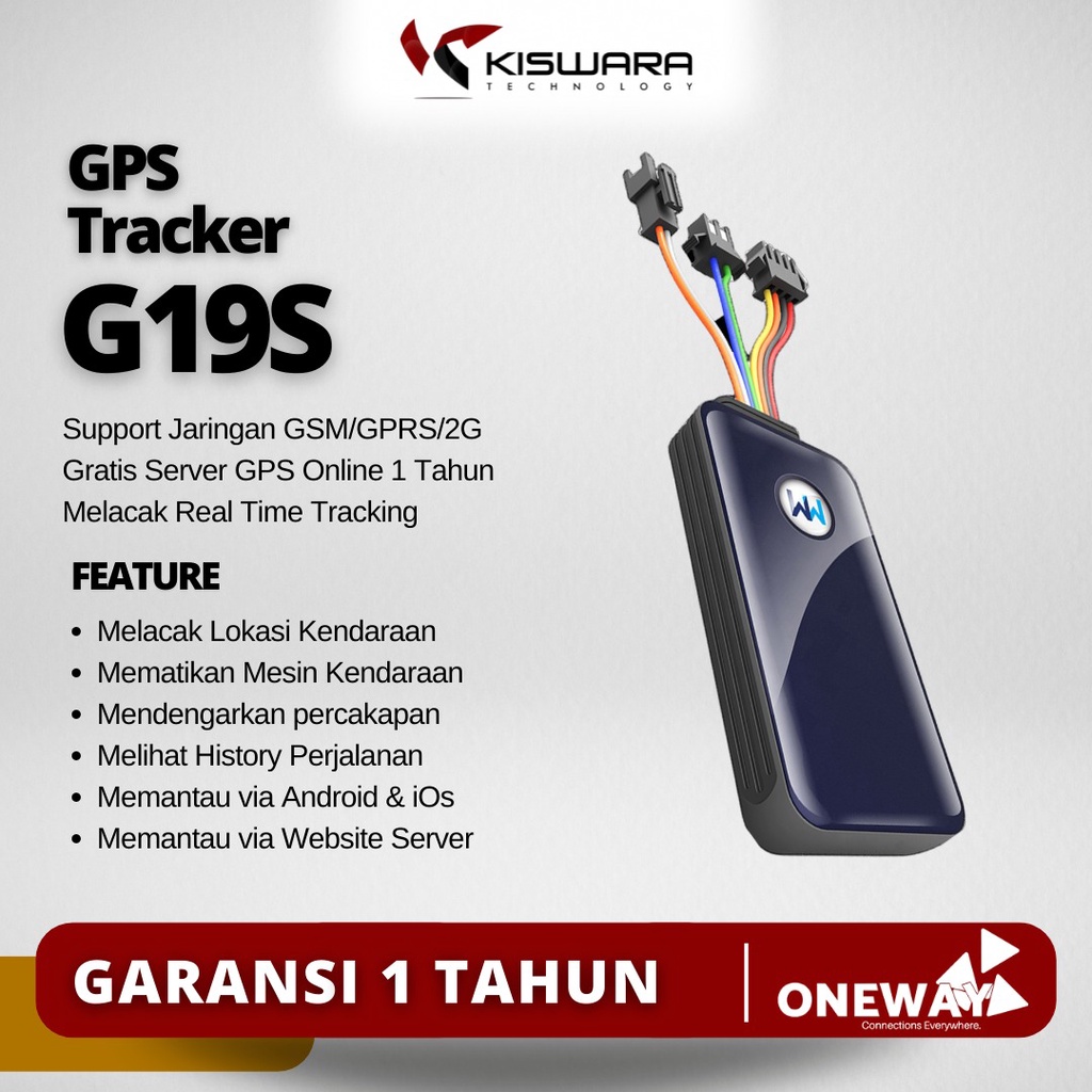 OneWay GPS Tracker MOBIL OW G19S 2G FREE SERVER 1TH