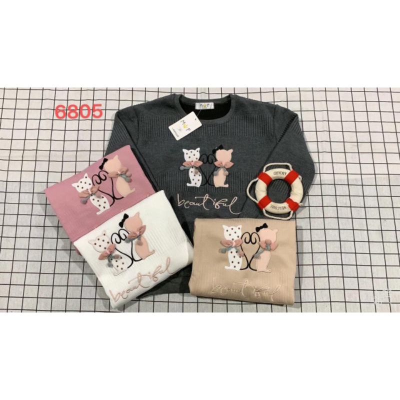 Eefbee - Atasan Kaos Import Lengan Panjang - MF Import
