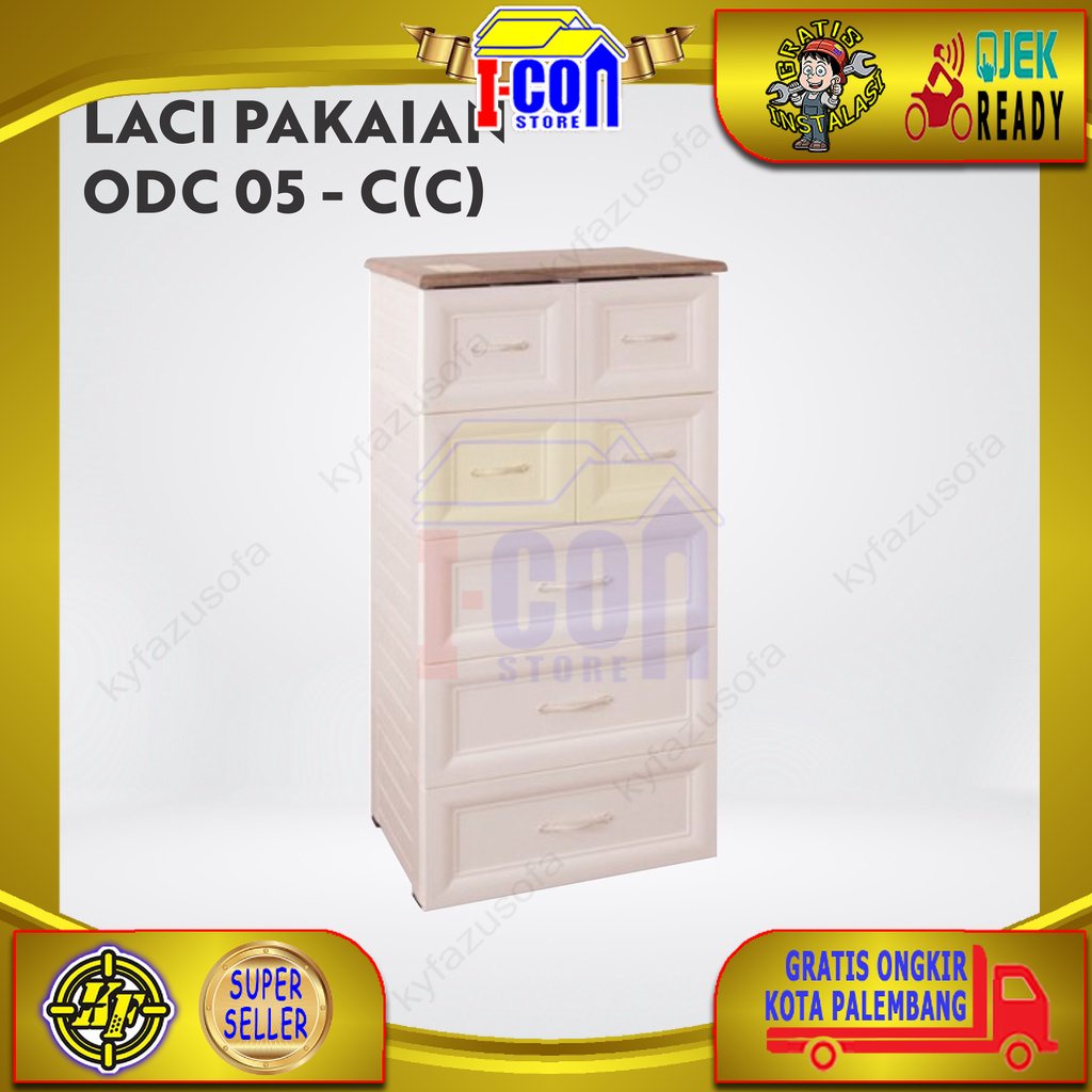 Olymplast Drawer Cabinet Classic Laci Susun Serbaguna ODC CLASSIC 05 C