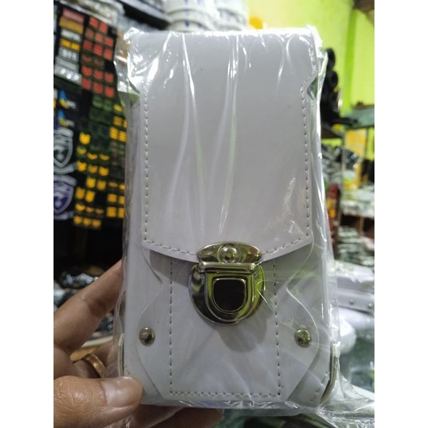 SARUNG HP KULIT KILAP PUTIH SARUNG HP HITAM SARUNG HP TNI SARUNG HP BANSER SARUNG HP SATPAM