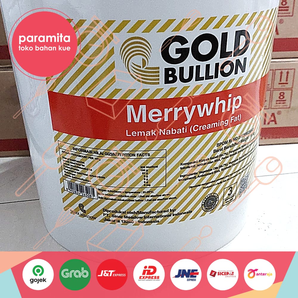 Gold Bullion Merrywhip Repack 250 gr