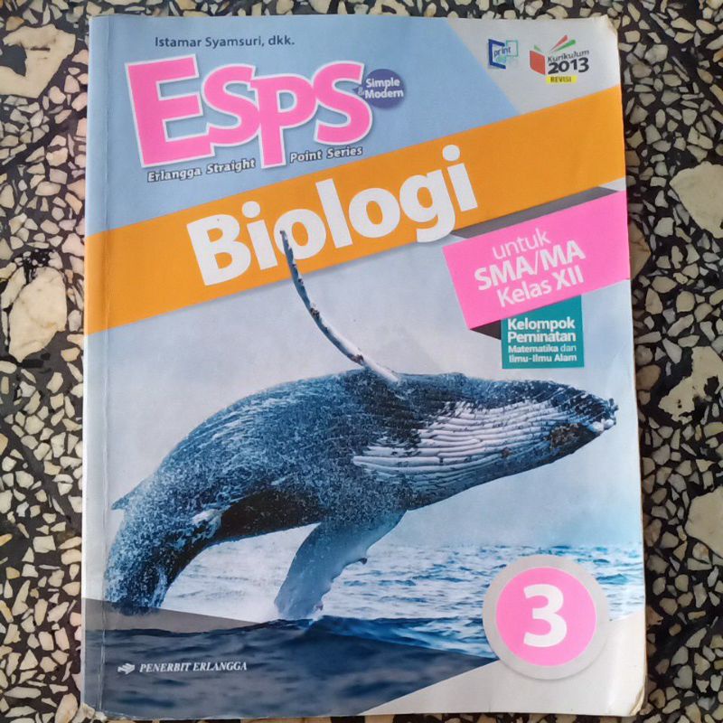 buku esps biologi kelas 12 bekas