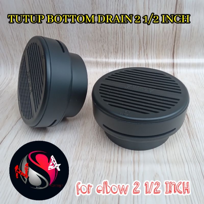 BOTTOM DRAIN TANCAP / TUTUP BOTTOM DRAIN 2 1/2 INCH