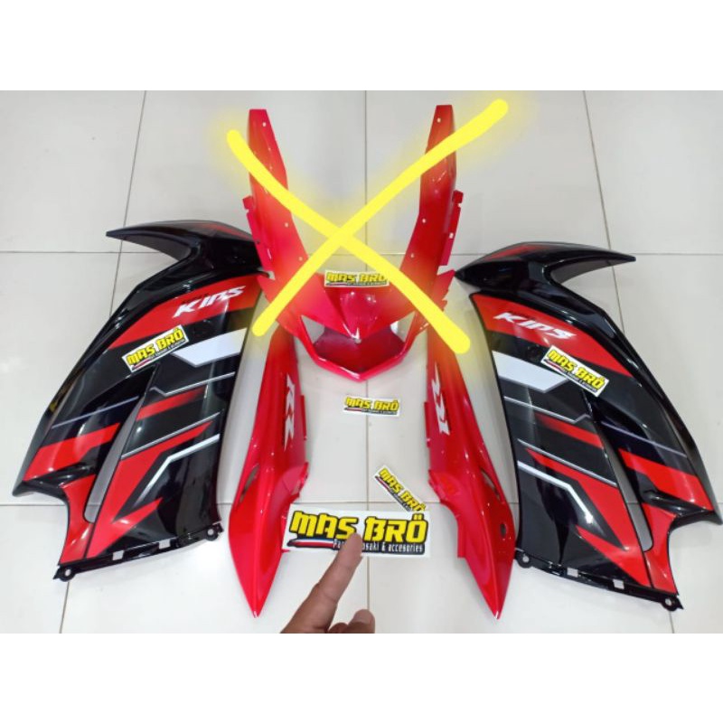 fairing dan body belakang Ninja RR new 2015
