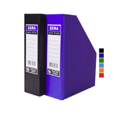 

Box File PVC Gema 11cm Jumbo