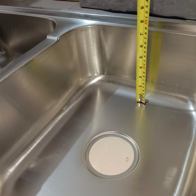 Sink Bak Cuci Piring Stainless Volk Daisy Wo 8047