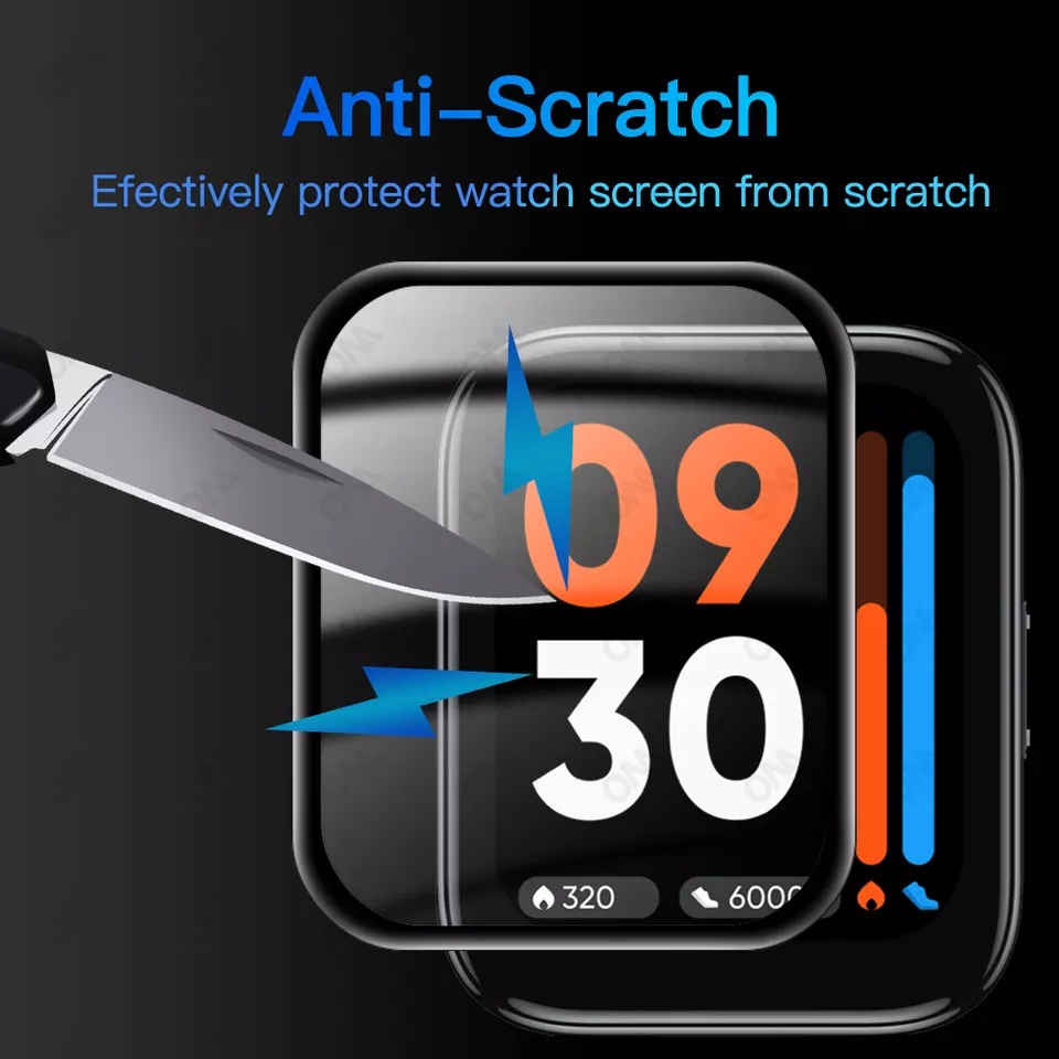 PET Anti gores screen guard REALME WATCH 3 protector NANO Antigores