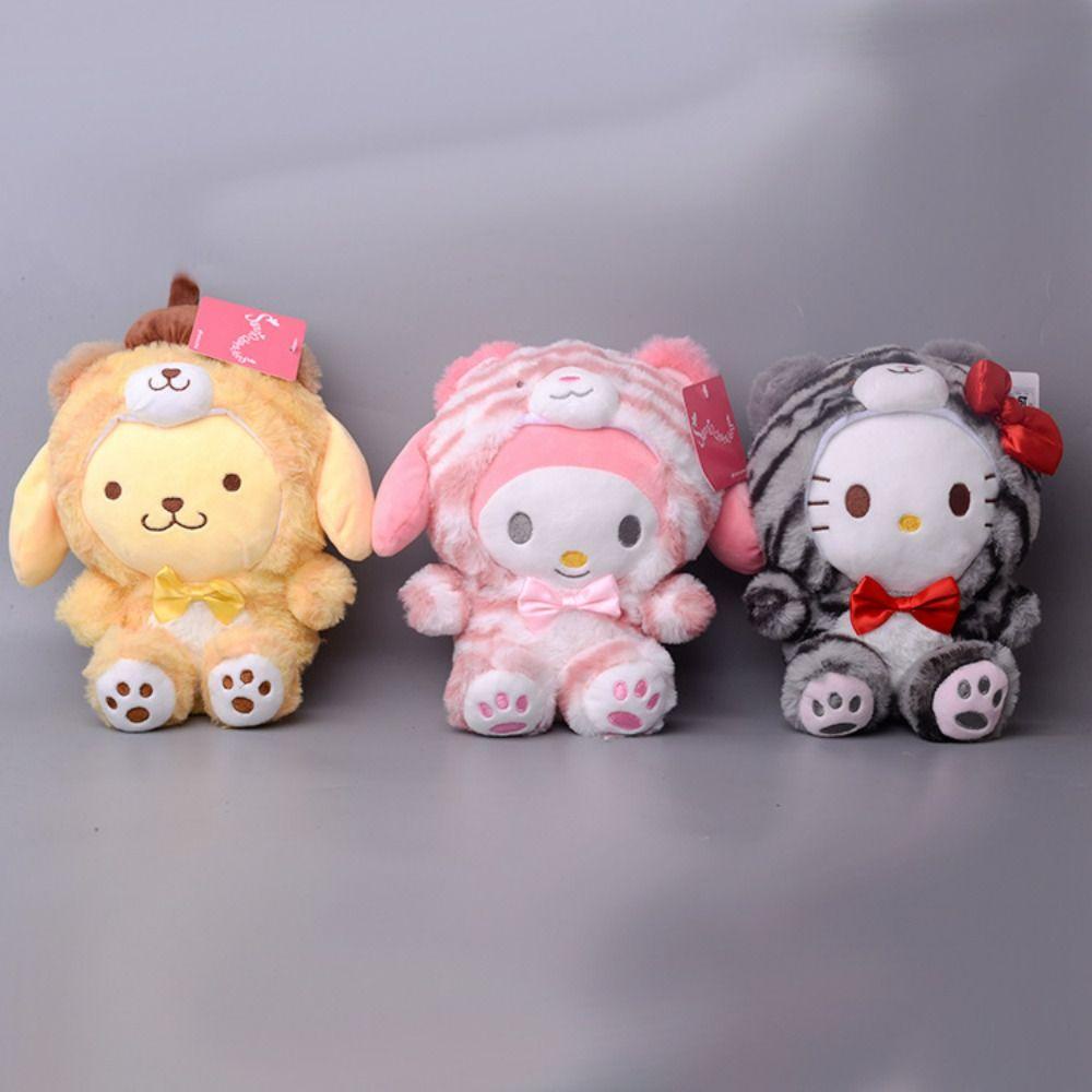 Nickolas1 Cinnamoroll Mainan Mewah Kreatif Jepang Pom Pom Purin Menemani Mainan Hadiah Valentine Mainan Lembut My Melody Boneka Mainan