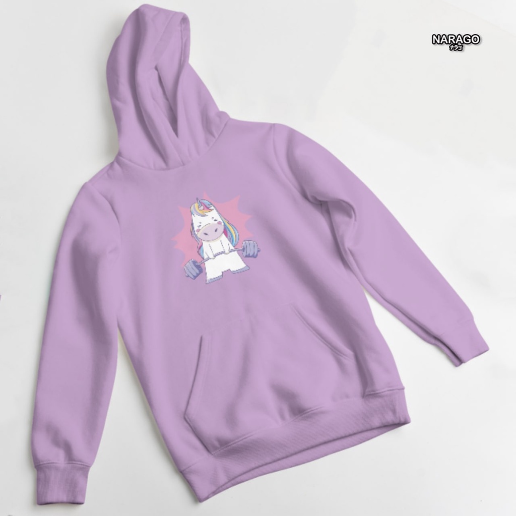Nara.Grosir - Hoodie Jumper Cute Unicorn l Sweater Hodie Unisex