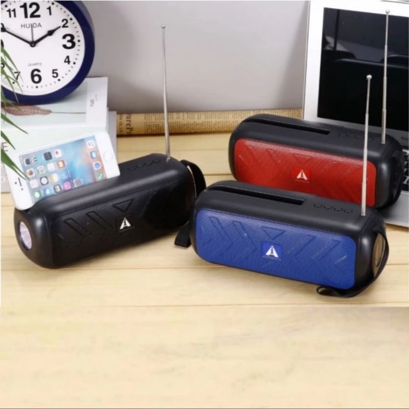 Speaker Radio Bluetooth ERRLY AL-133 Dengan Panel Surya Charger Matahari