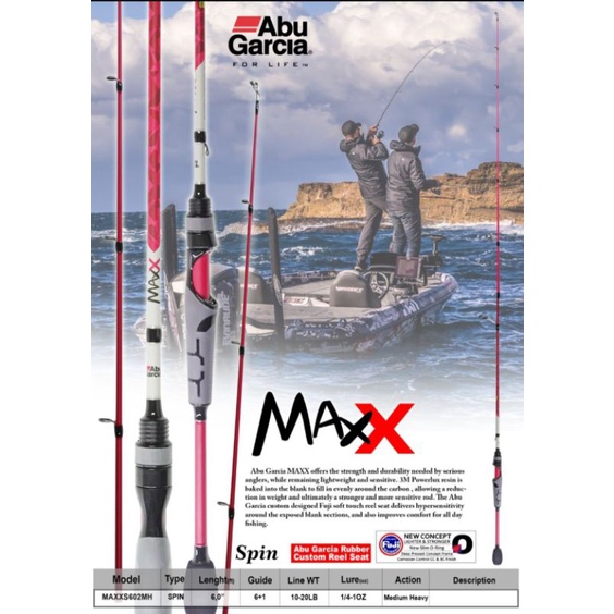 joran abugarcia max x casting dan spinning